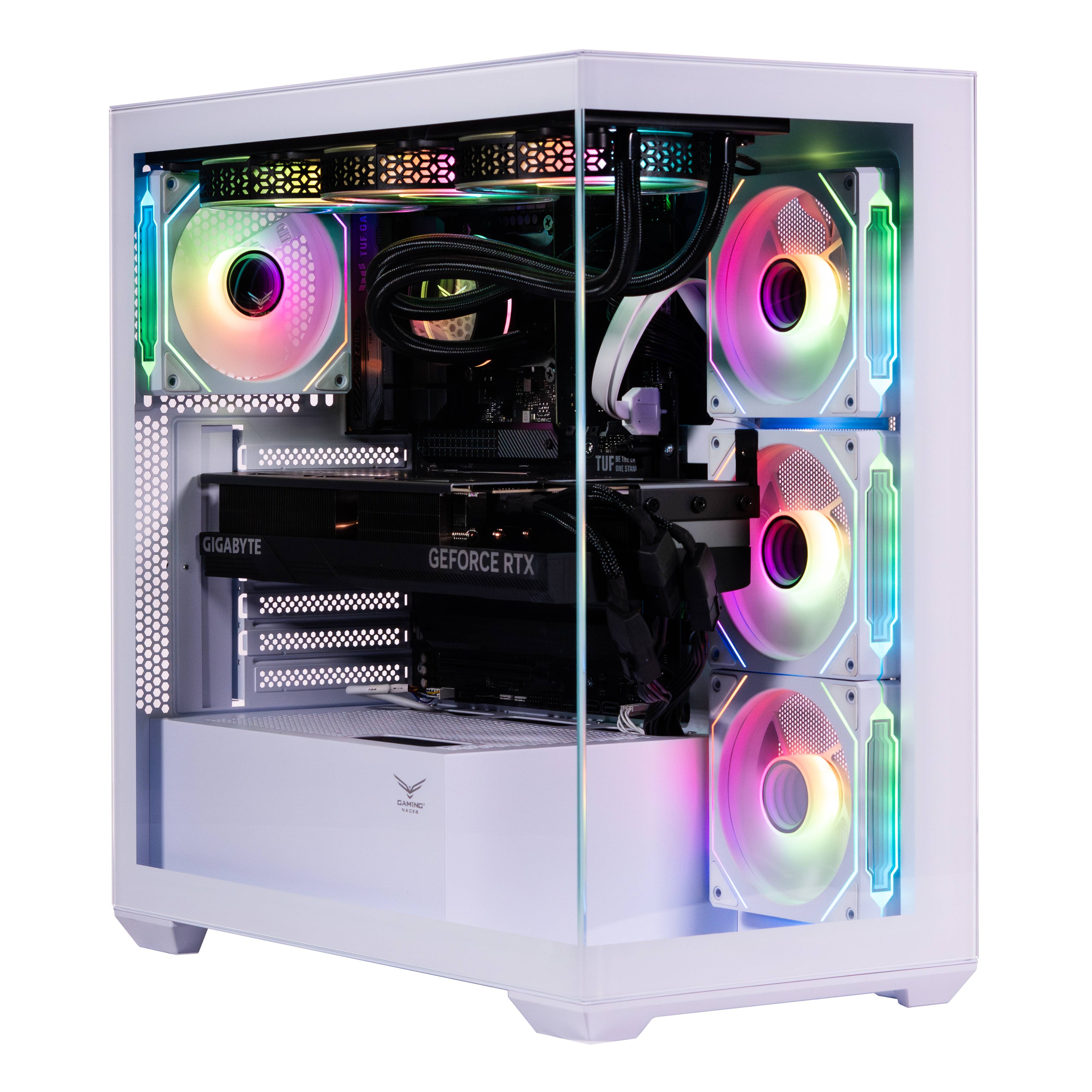 NACEB GABINETE GAMER MEDIA TORRE CRISTAL TEMPLADO ATX - MICROATX, VENTILADORES 3 Frontales, 1 Posterior BLANCO, USB 3.0 x2 HD Audio/Micrófono x1 NA-0637B NACEB GABINETE GAMER MEDIA TORRE CRISTAL TEMPLADO ATX - MICROATX, VENTILADORES 3 Frontales, 1 Posterior BLANCO, USB 3.0 x2 HD Audio/Micrófono x1 NA-0637B